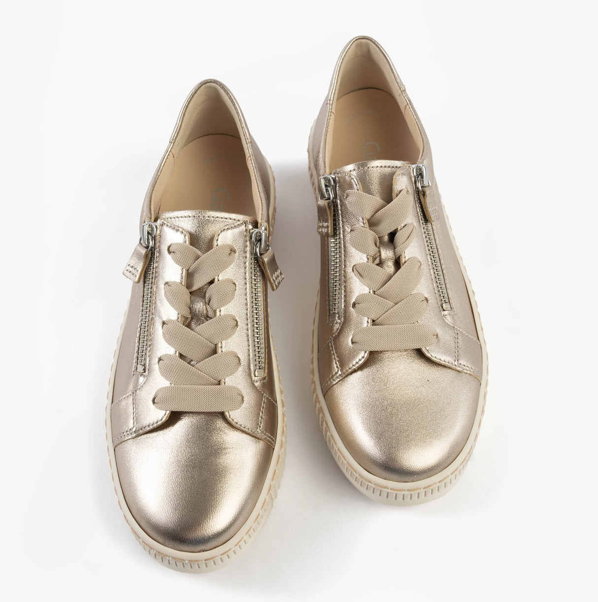 Gabor WISDOM Womens Trainers Beige