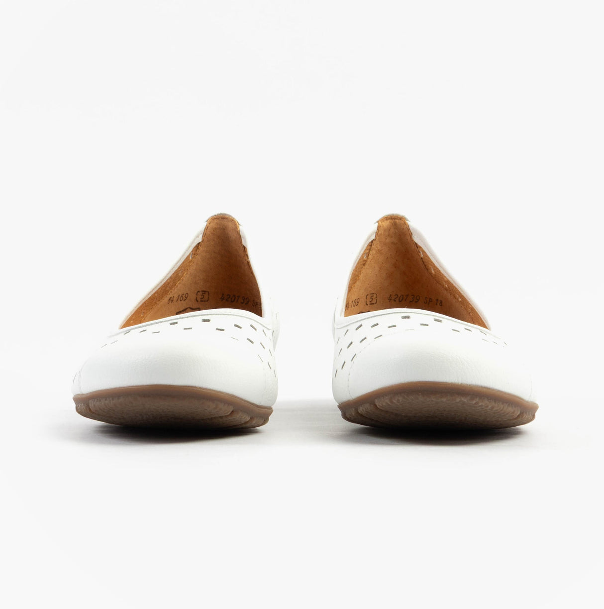 Gabor RUFFLE Womens Shoes White