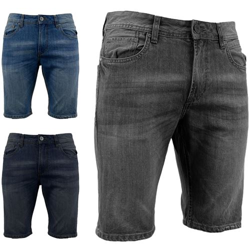 Mens Slim Fit Denim Shorts T-607