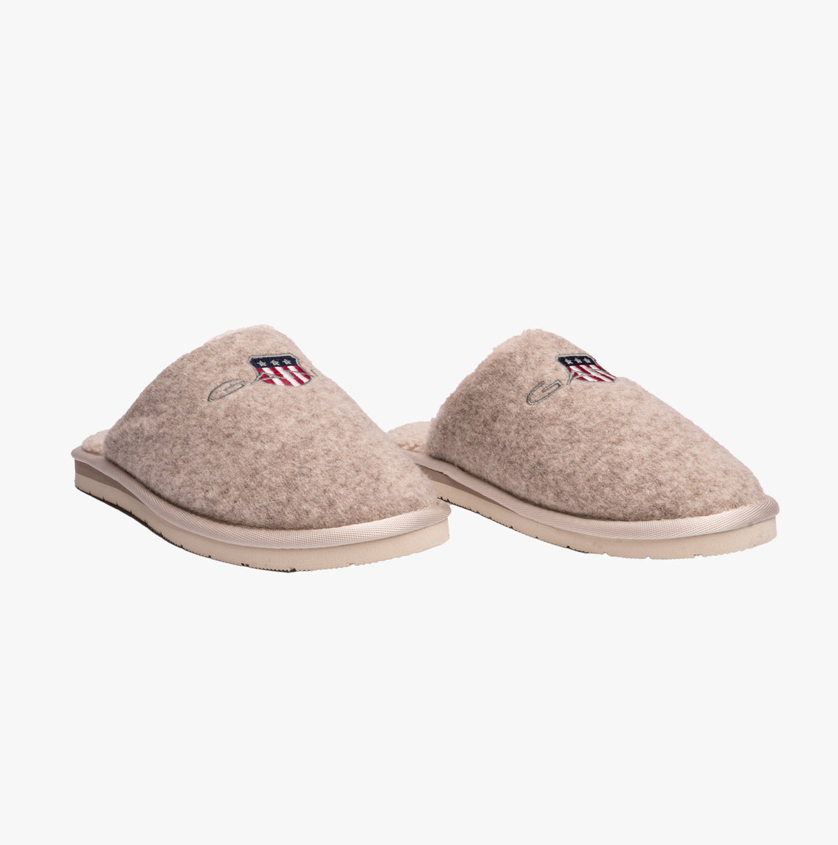 GANT PANTOFLI Womens Mule Slippers Taupe