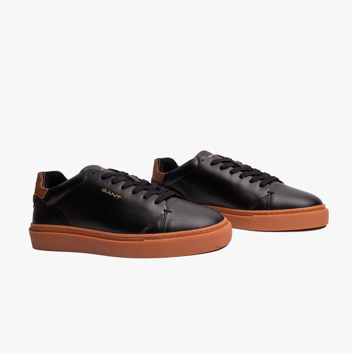 GANT MC JULIEN Mens Casual Trainers Black/Honey