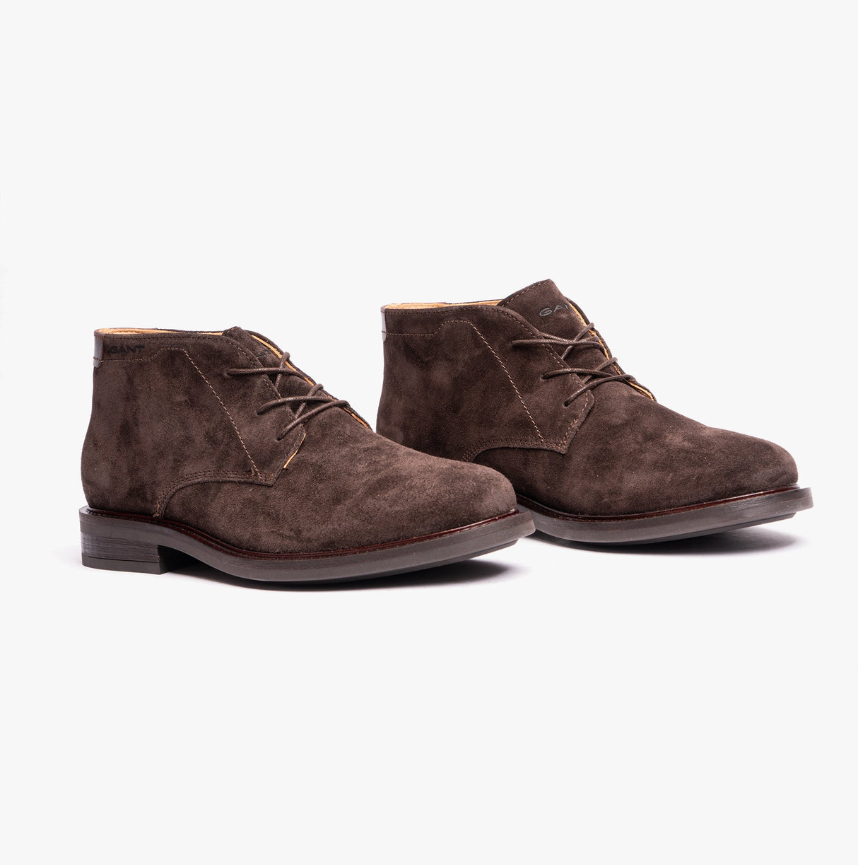 GANT ST FAIRKON Mens Chukka Boots Dark Brown