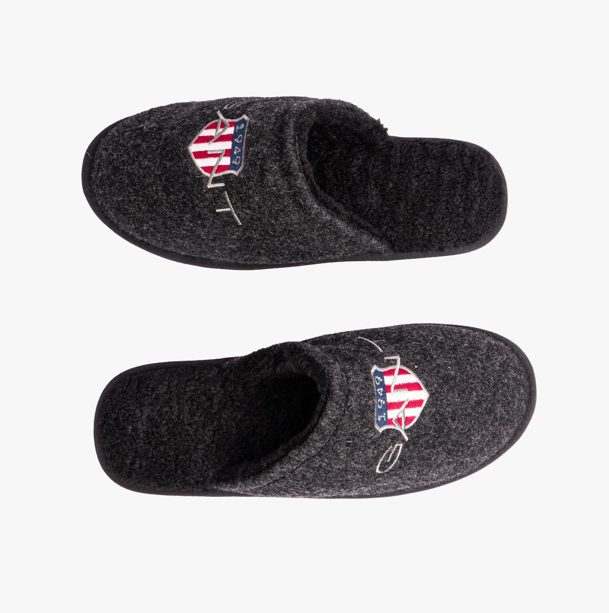 GANT TAMAWARE Mens Mule Slippers Black