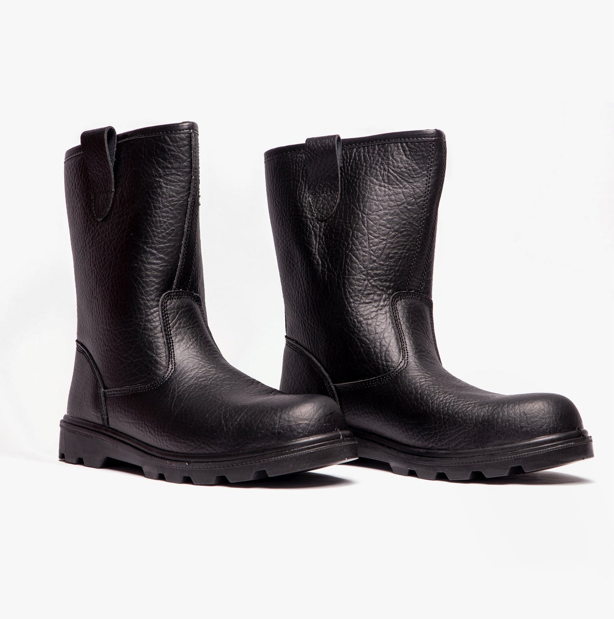 Grafters M021A Mens Rigger Safety Boots Black