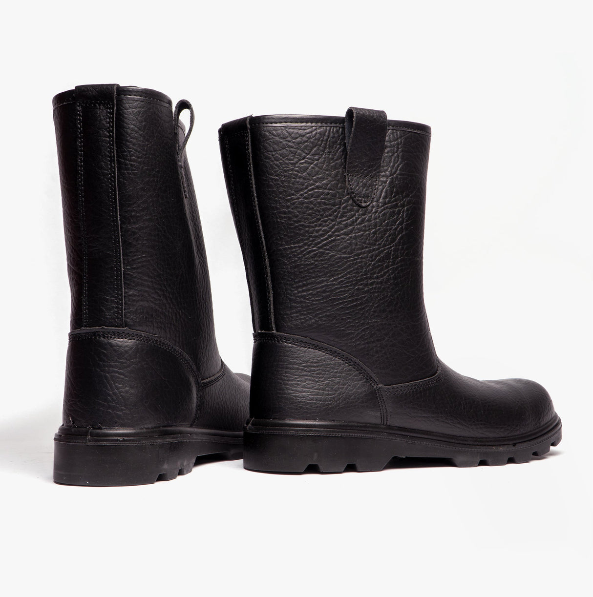 Grafters M021A Mens Rigger Safety Boots Black