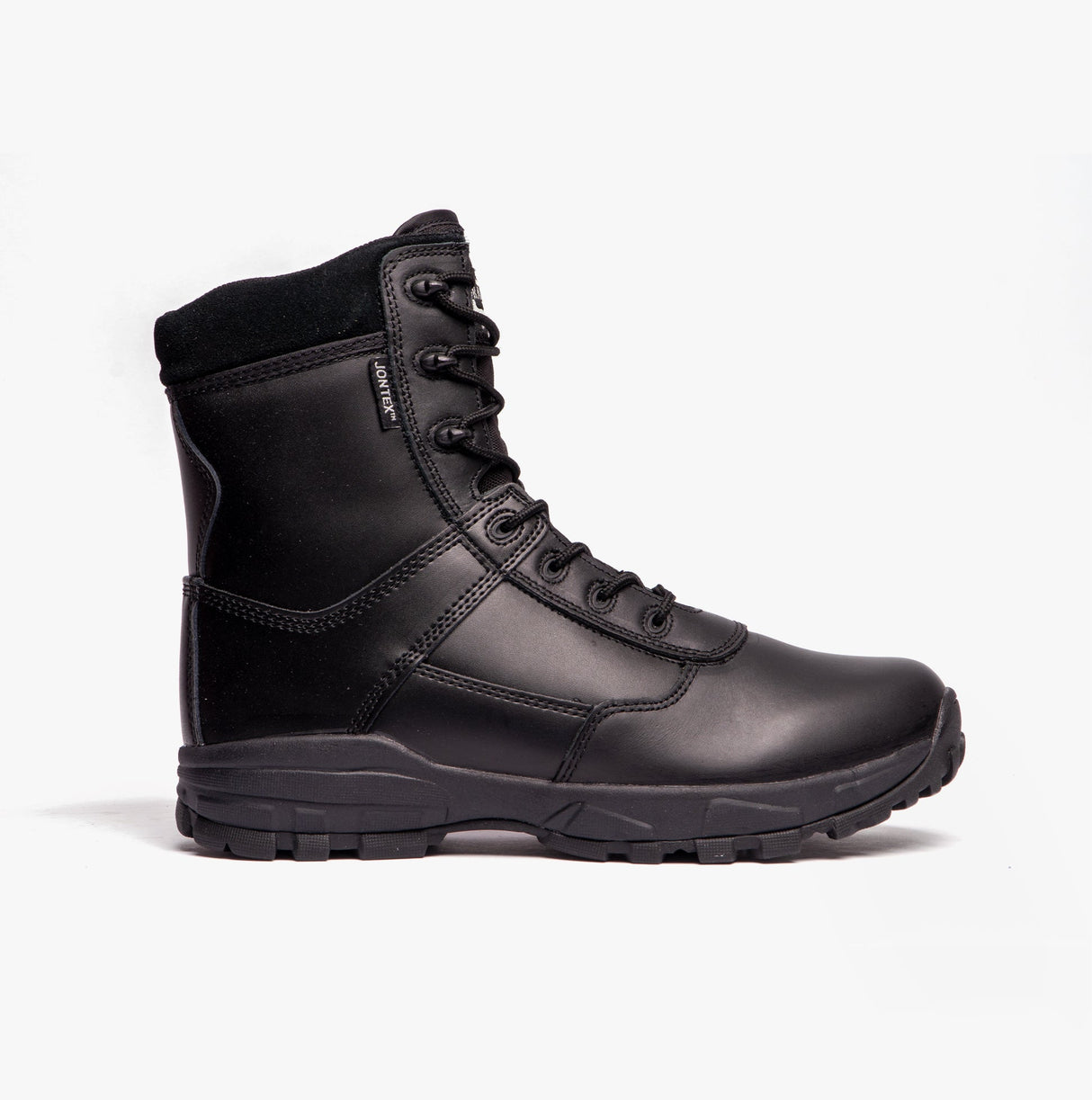 Grafters AMBUSH Unisex Waterproof Leather Work Boots Black