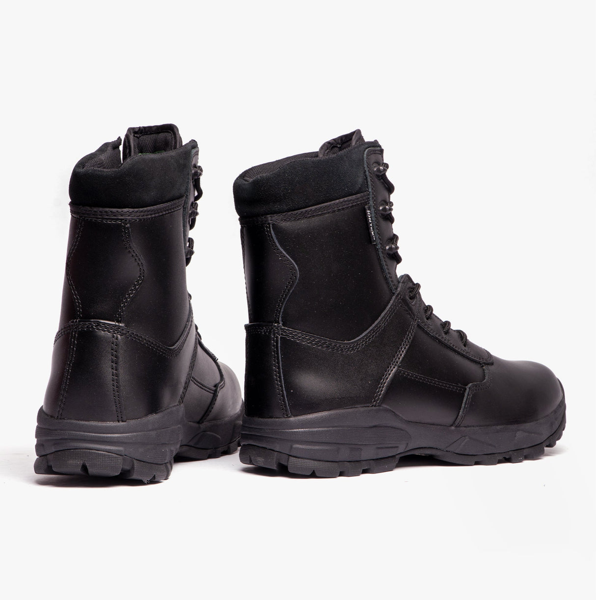 Grafters AMBUSH Unisex Waterproof Leather Work Boots Black