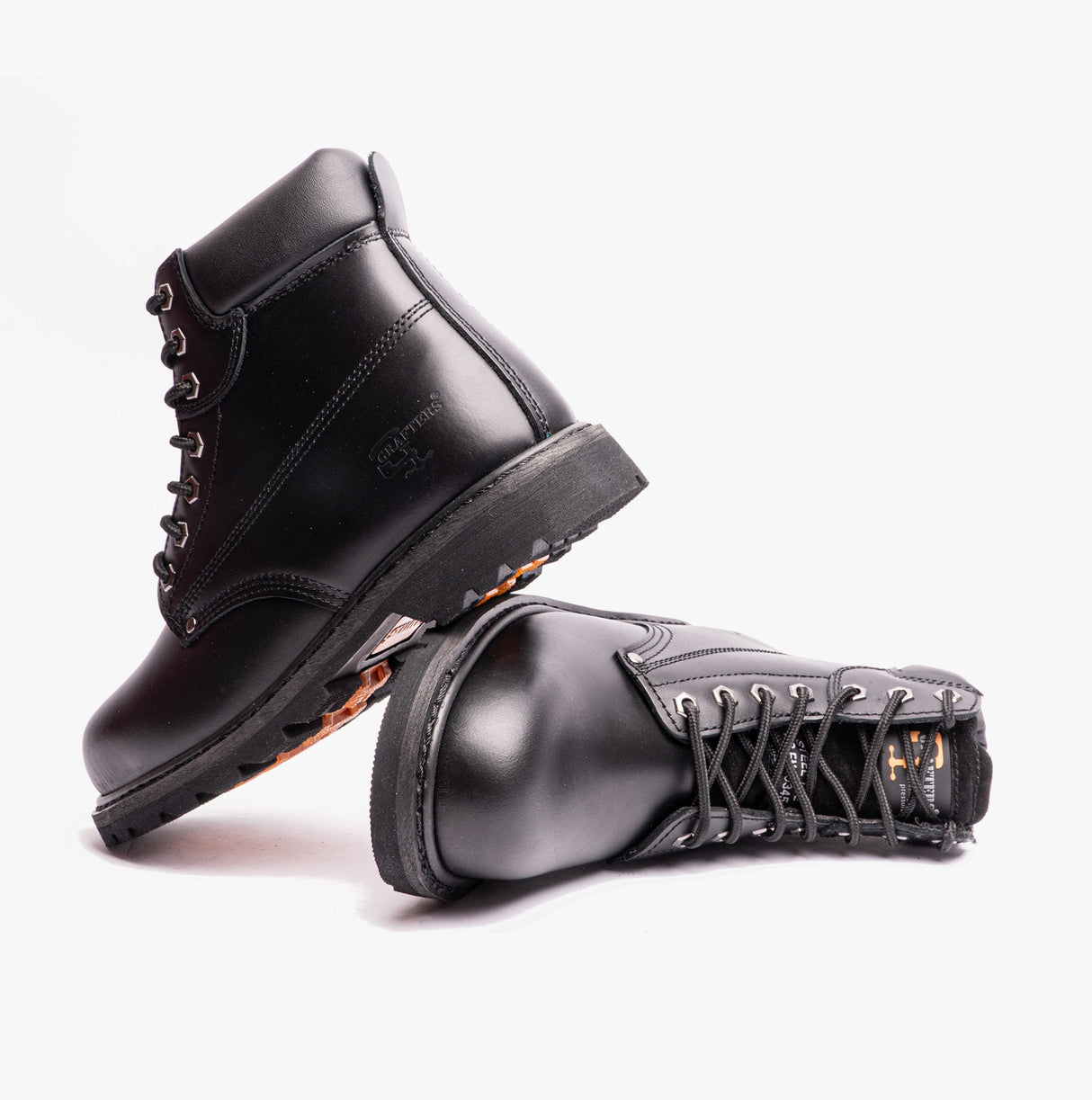 Grafters KNIGHT Mens Safety Boots Black