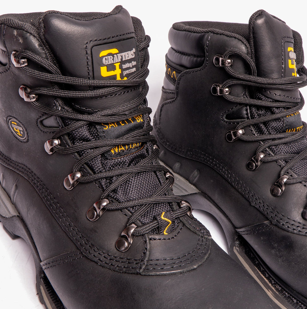 Grafters SENTINEL Mens Safety Boots Black