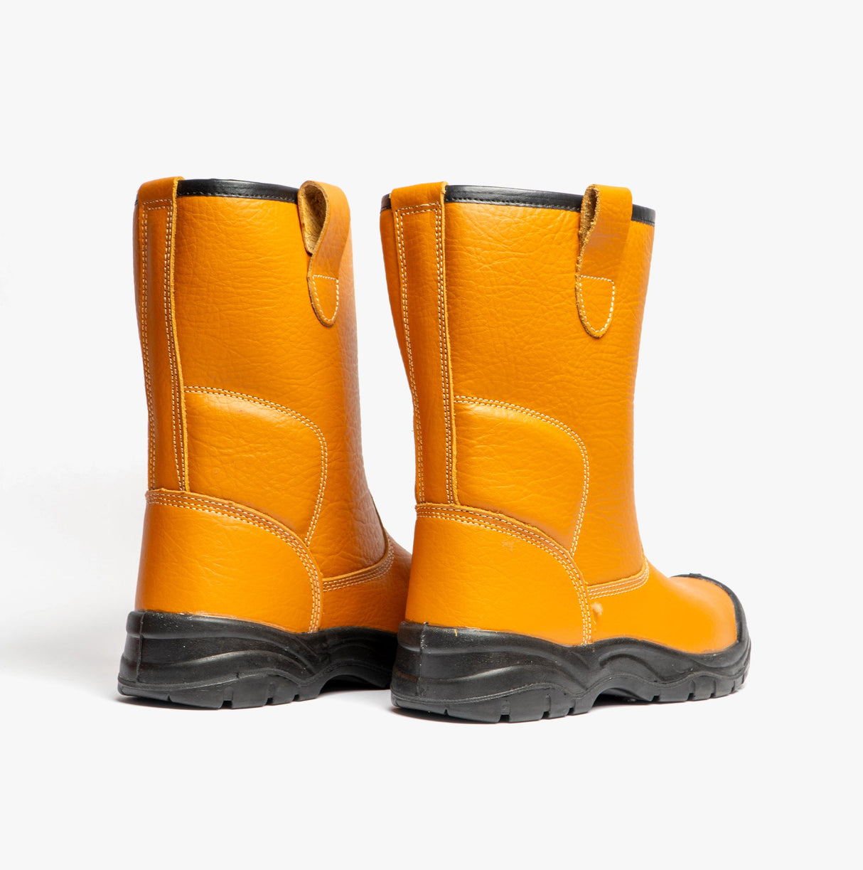 Grafters M239BSM Mens Rigger Safety Boots Tan