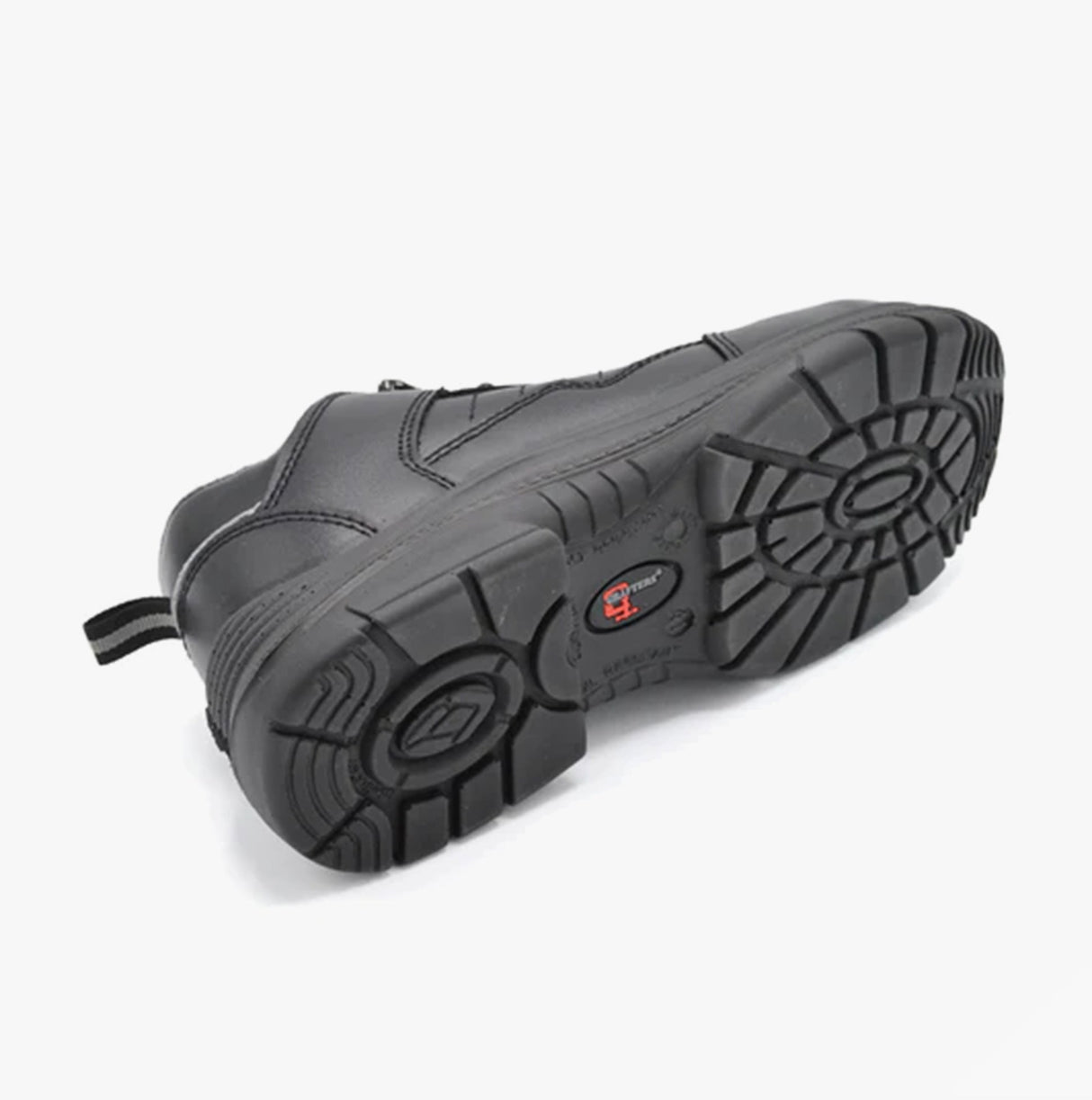 Grafters M303A Mens Super Wide Safety Trainers Black