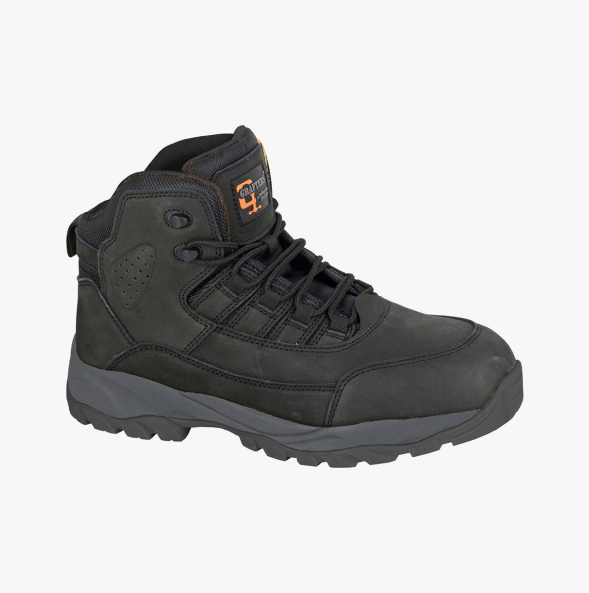 Grafters M331A Mens Safety Boots Black