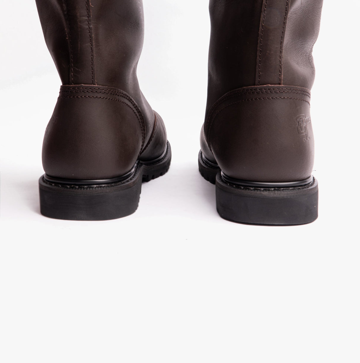 Grafters KNOX Mens Rigger Safety Boots Oily Brown