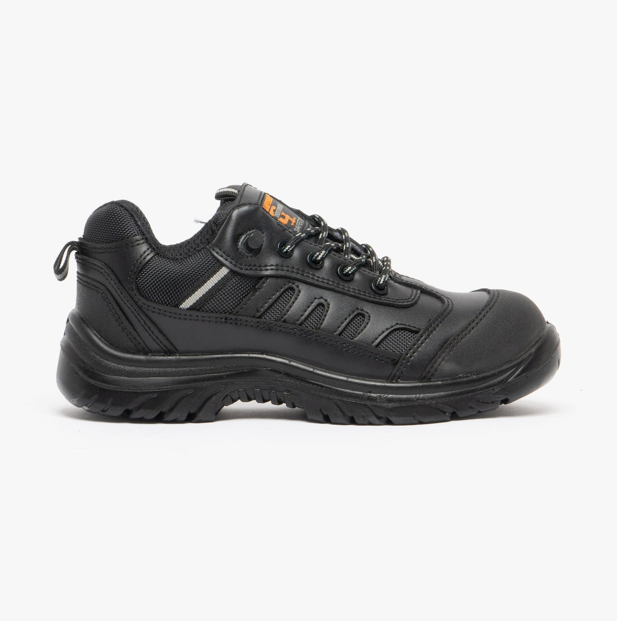 Grafters M462A Unisex Composite Toe Trainers Black