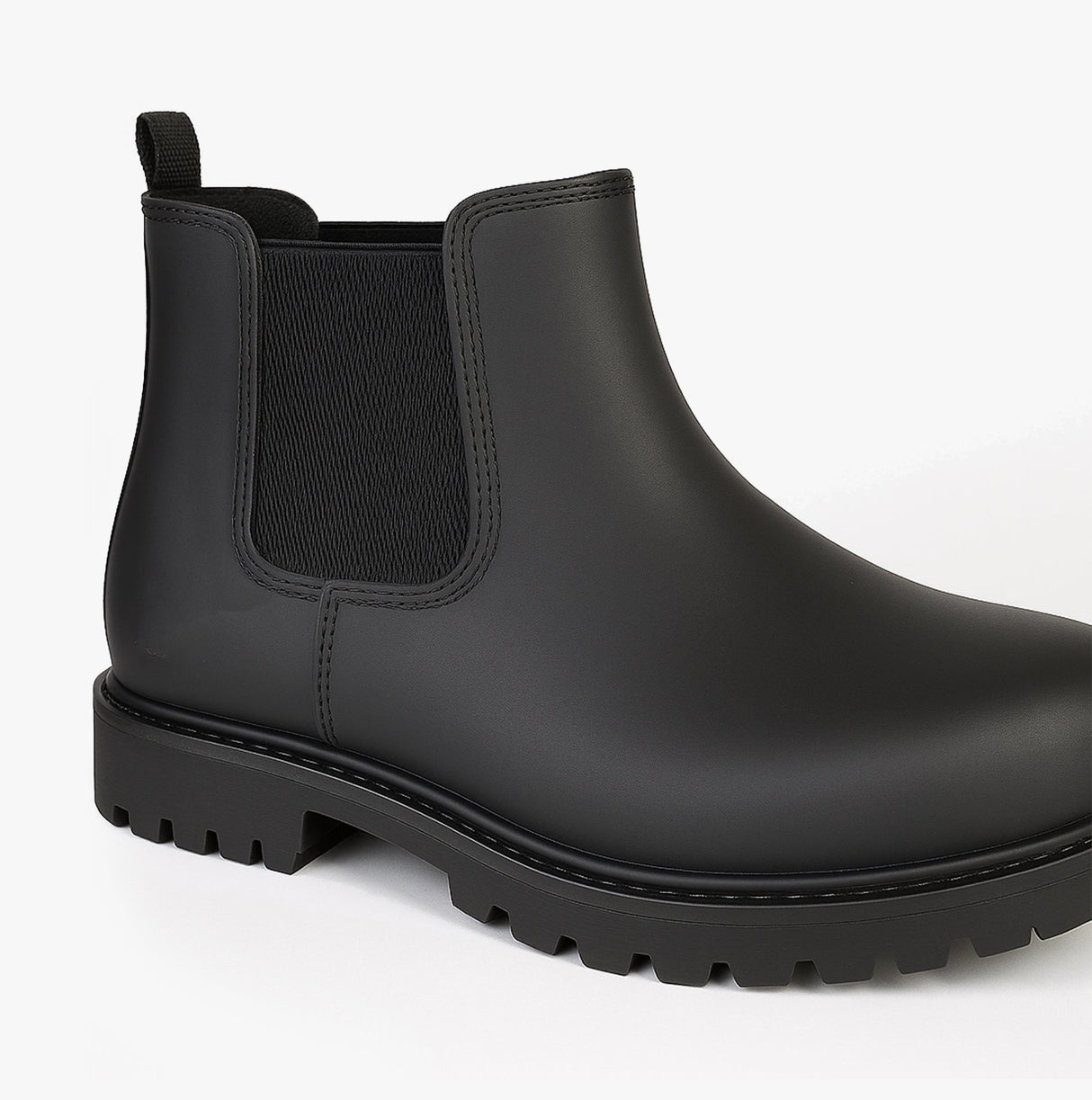 Grafters M539A Unisex Leather Chelsea Safety Boots Black