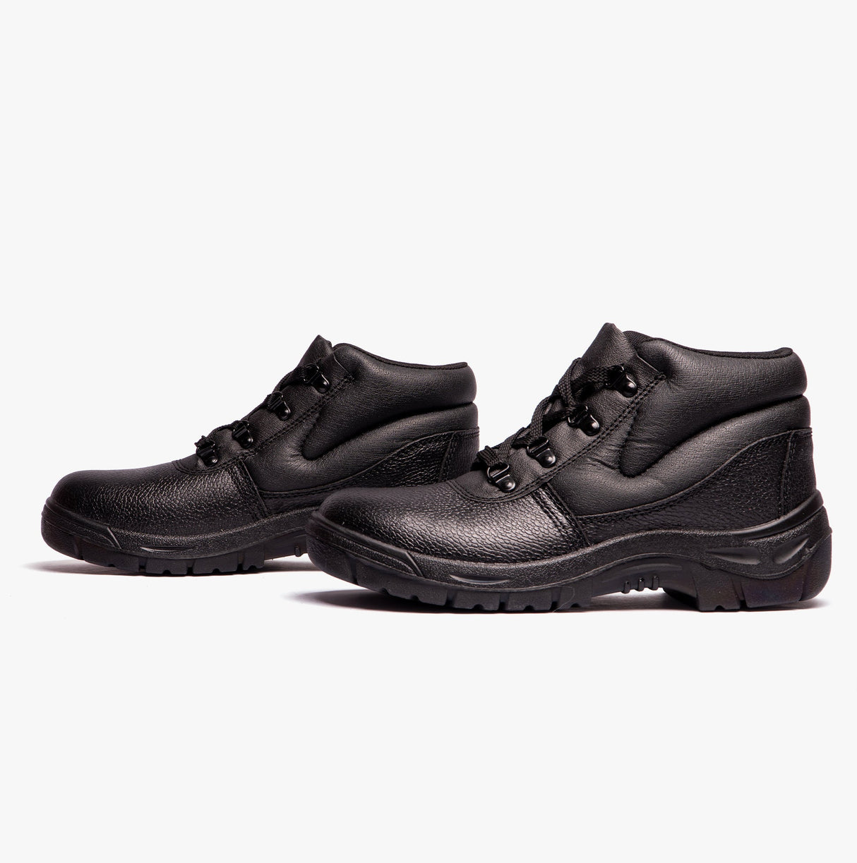 Grafters M5501A Unisex Leather Safety Boots Black