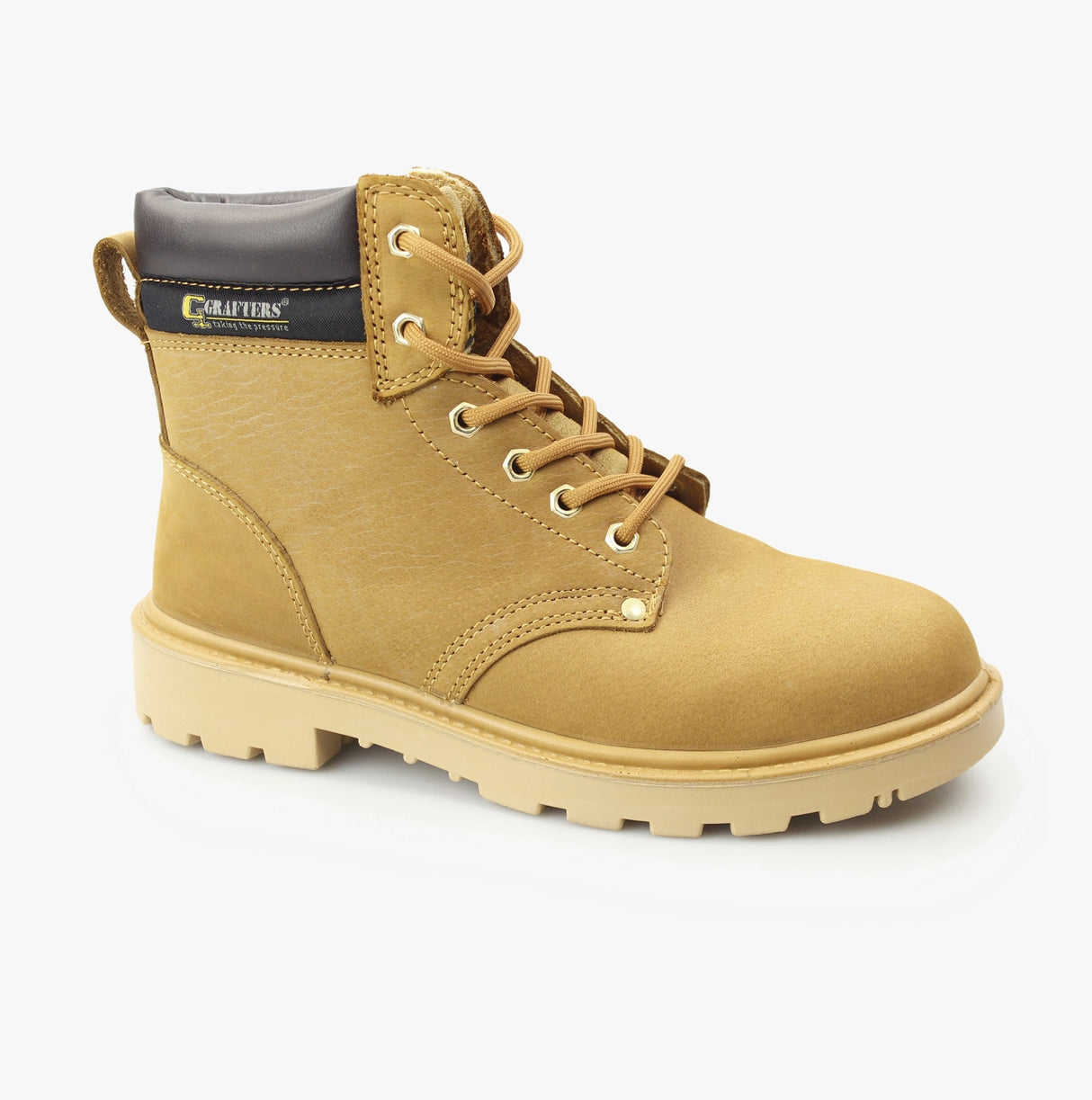 Grafters APPRENTICE Unisex Safety Boots Honey