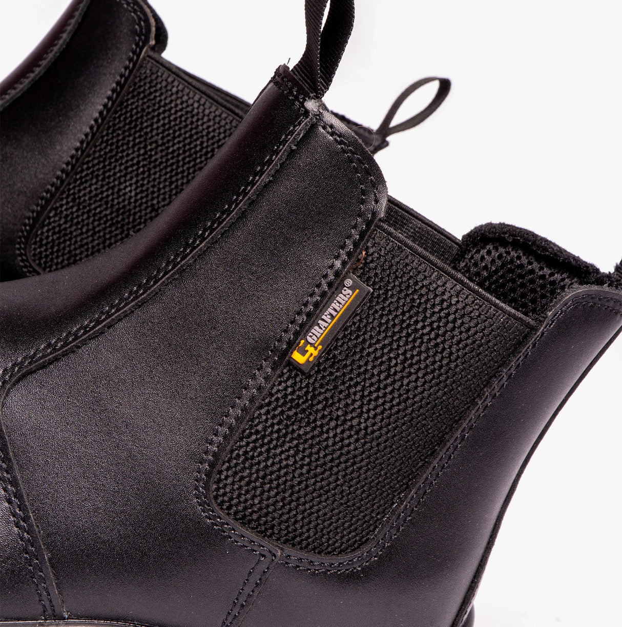 Grafters M899A Mens Composite Toe Dealer Boots Black