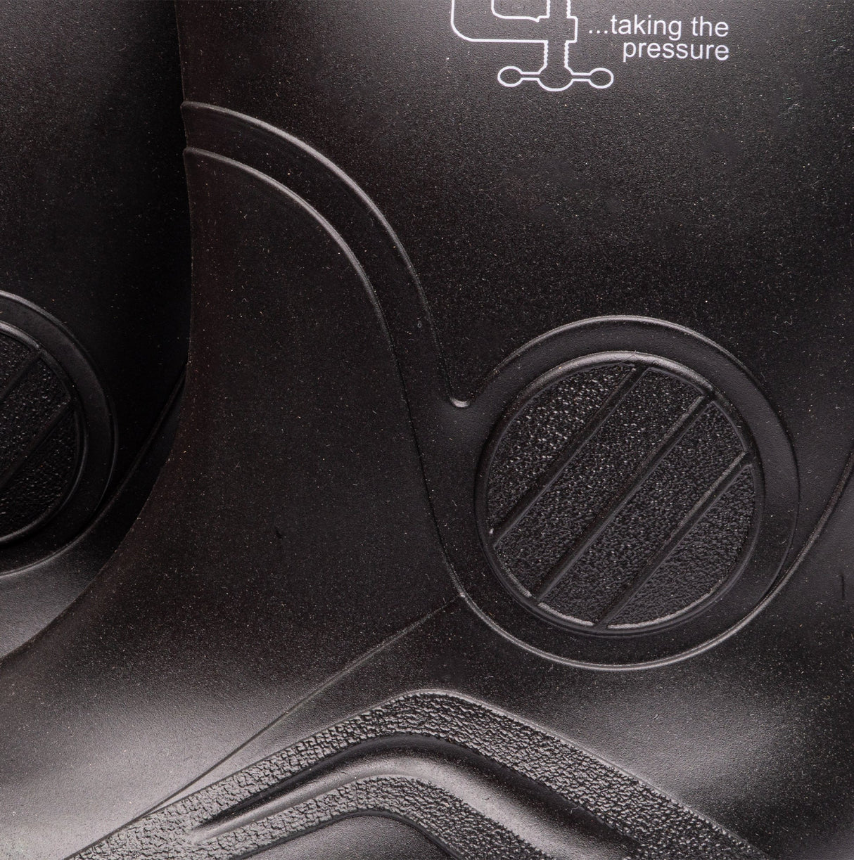 Grafters M928A Mens Safety Rigger Wellies Boots Black