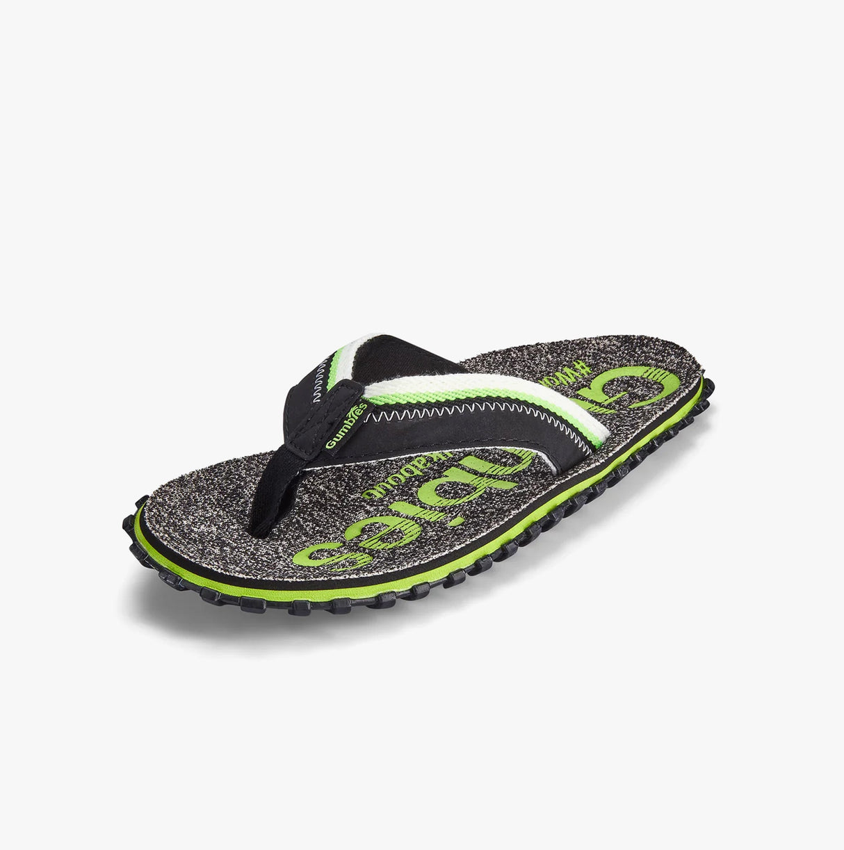 Gumbies CAIRNS Mens Recycled Flip-Flops Lime