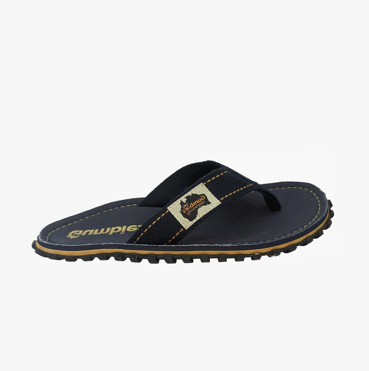 Gumbies ISLANDER Unisex Flip-Flops Classic Navy