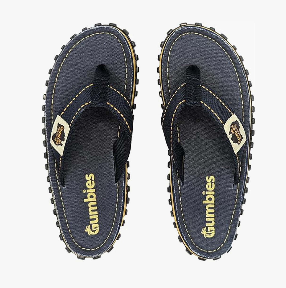 Gumbies ISLANDER Unisex Flip-Flops Classic Navy