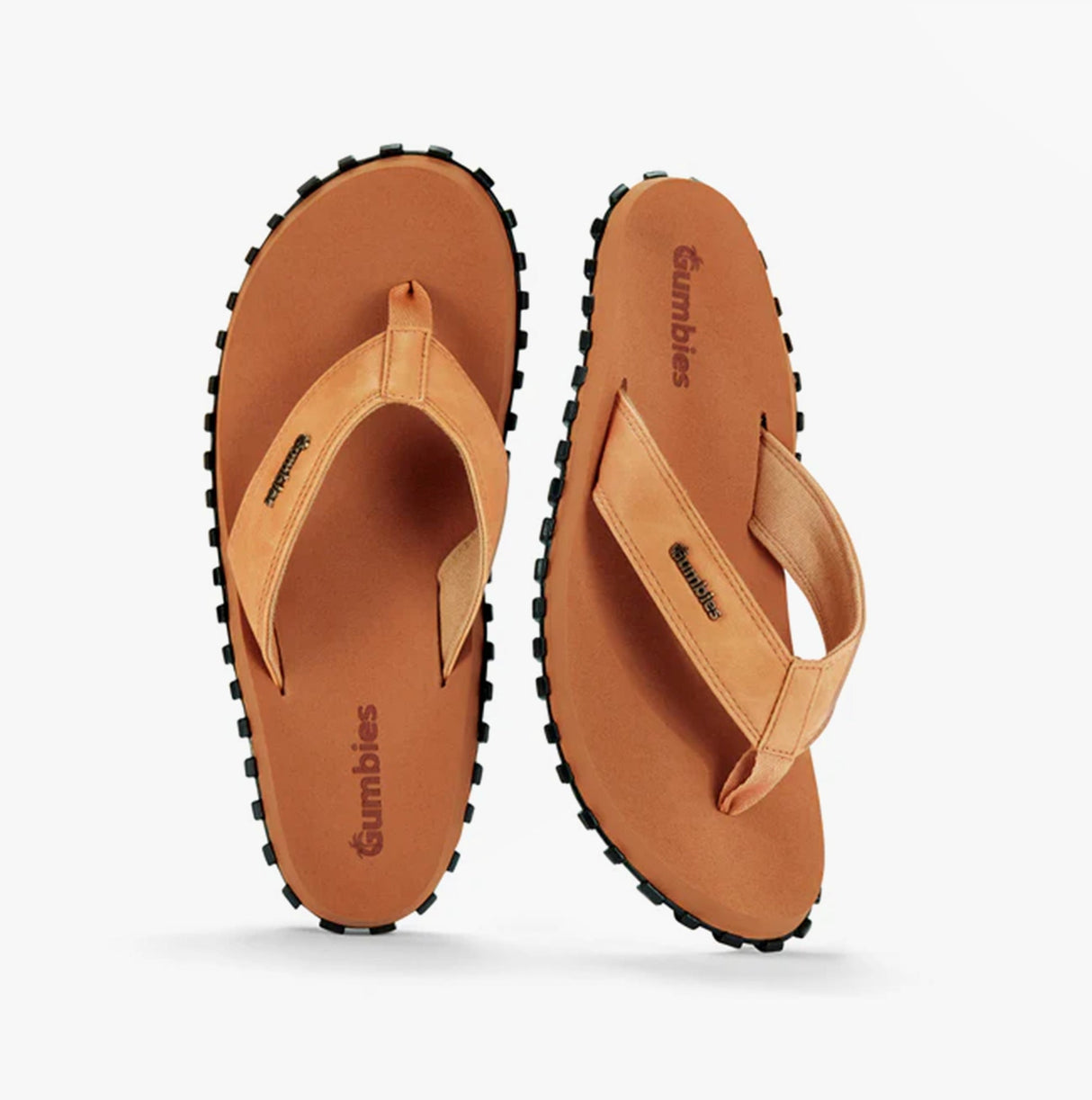 Gumbies VEGOVERT Unisex Flip-Flops Tan