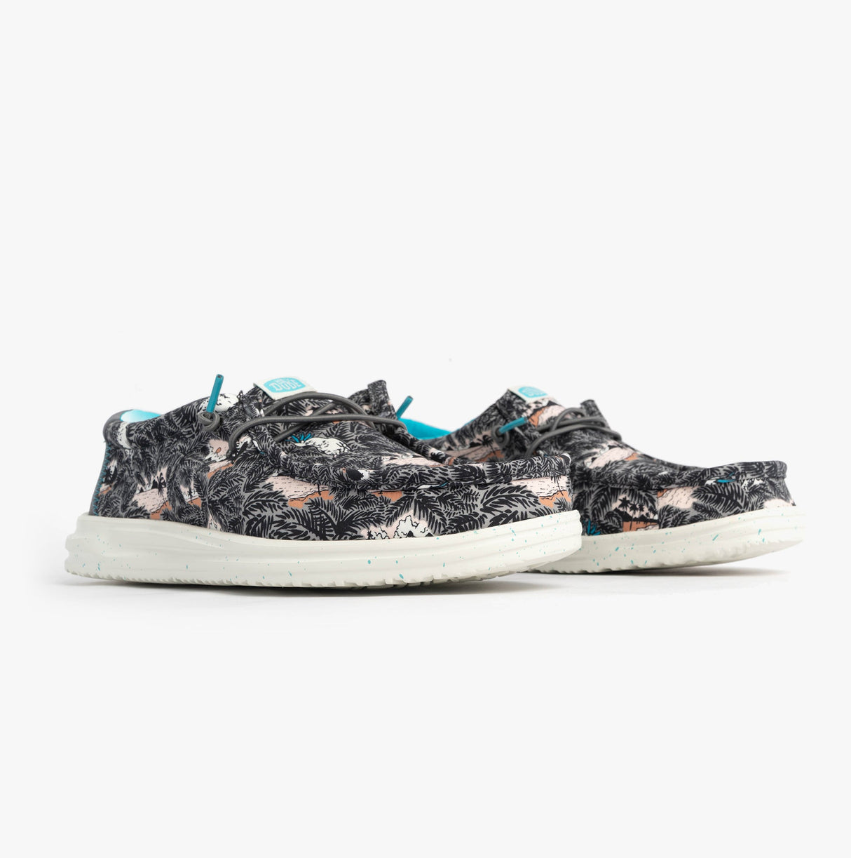 HEYDUDE WALLY Mens Shoes Black