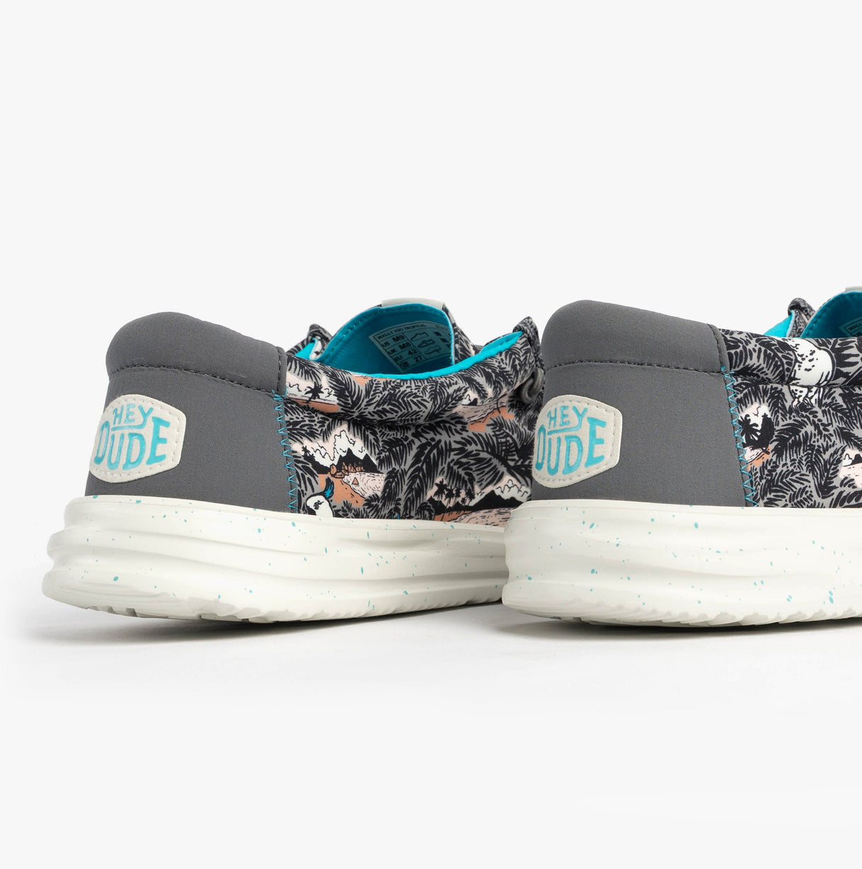 HEYDUDE WALLY Mens Shoes Black