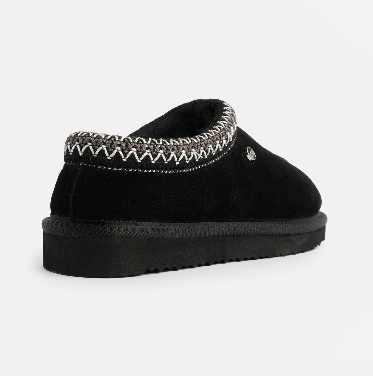 HOS Sheepskin BELLA Womens Full Slippers Black