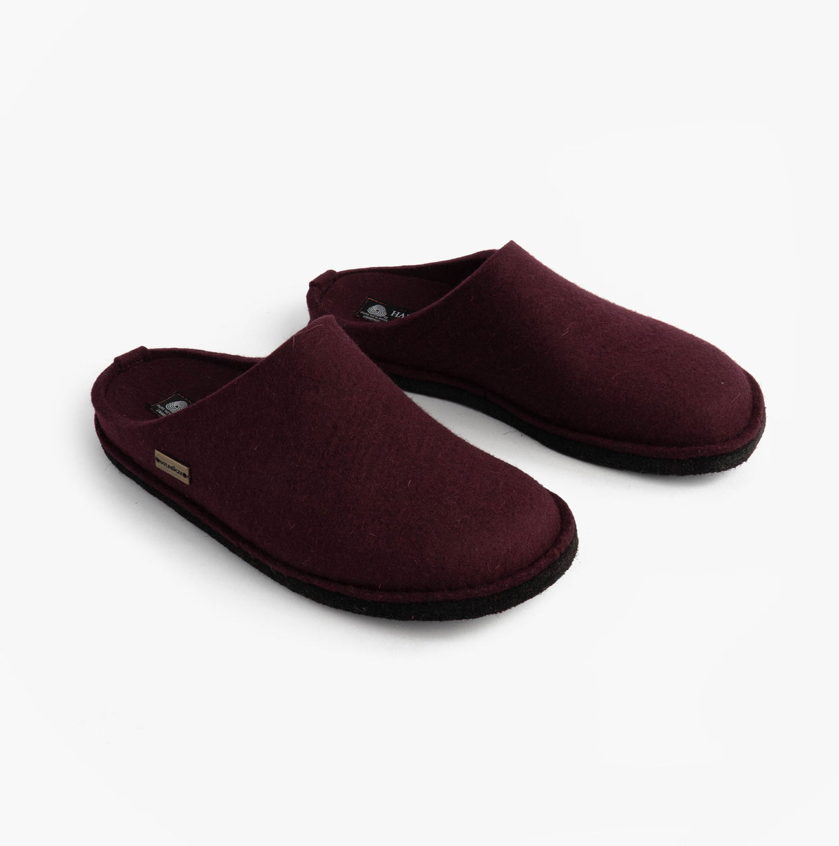 Haflinger SOFT Womens Slippers Bordeaux