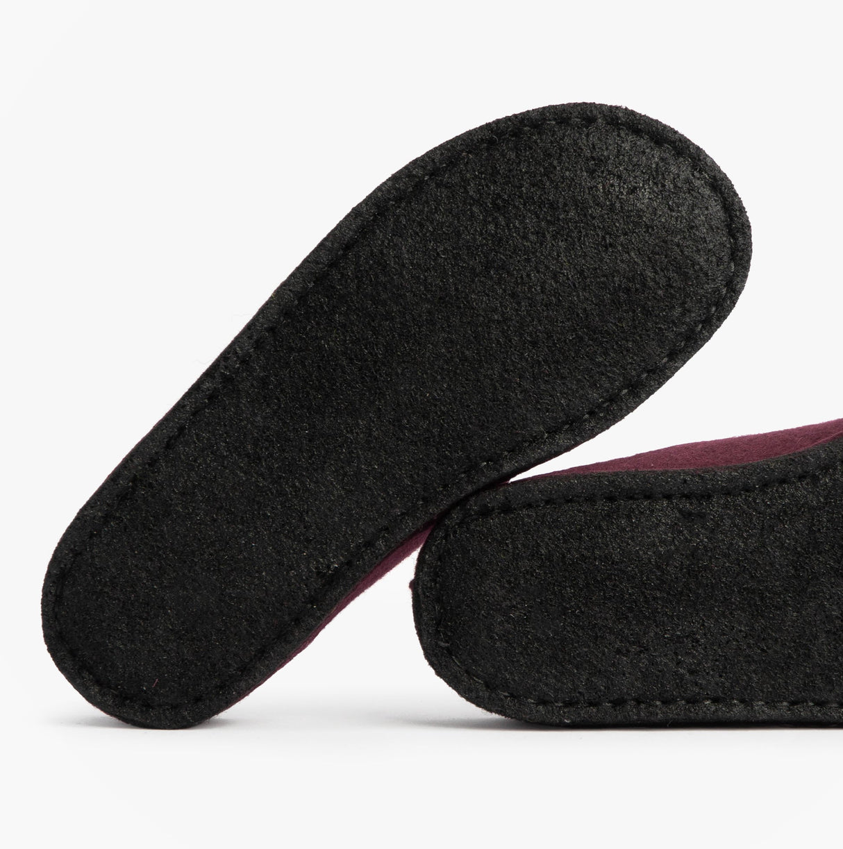 Haflinger SOFT Womens Slippers Bordeaux