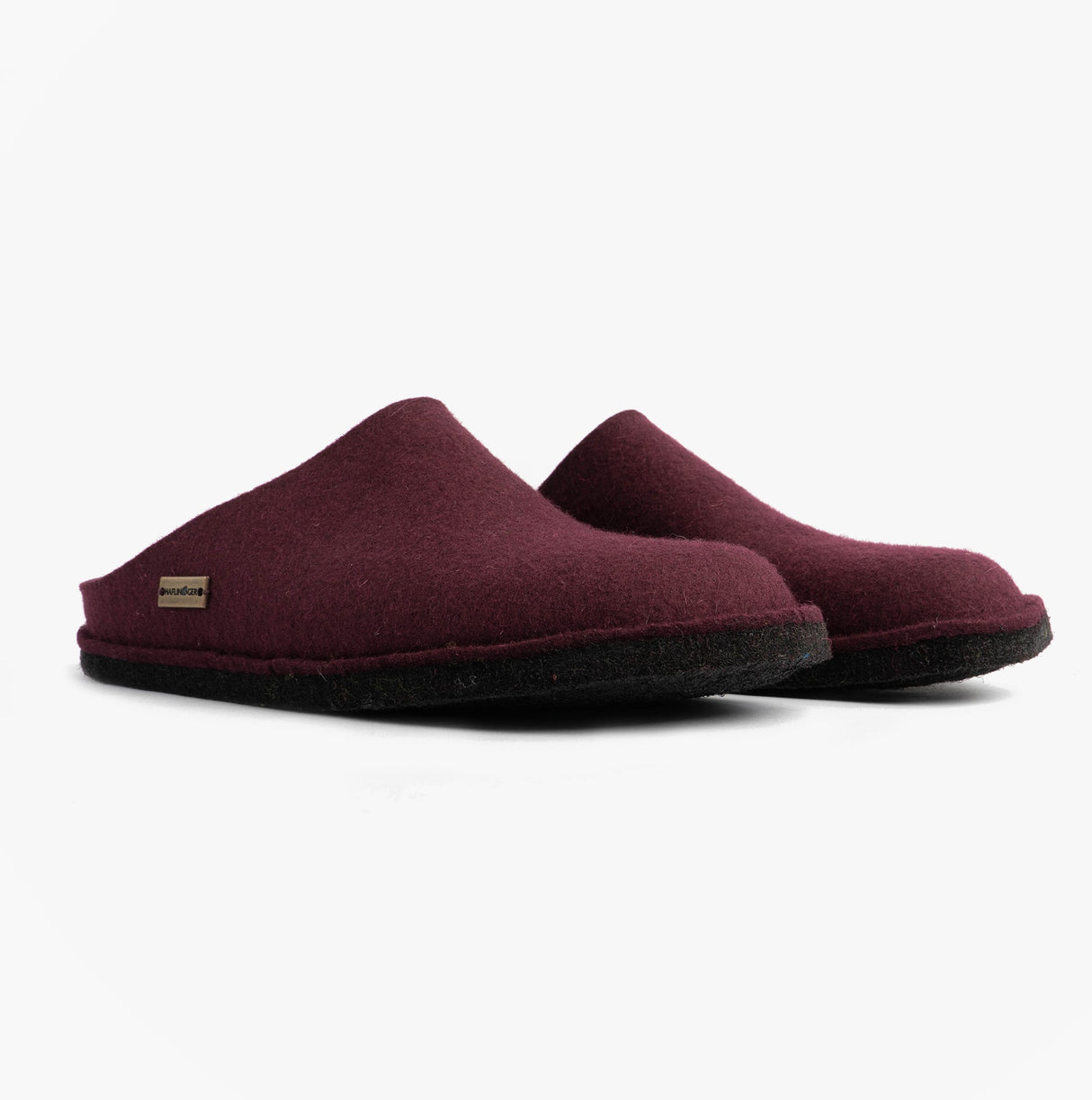 Haflinger SOFT Womens Slippers Bordeaux