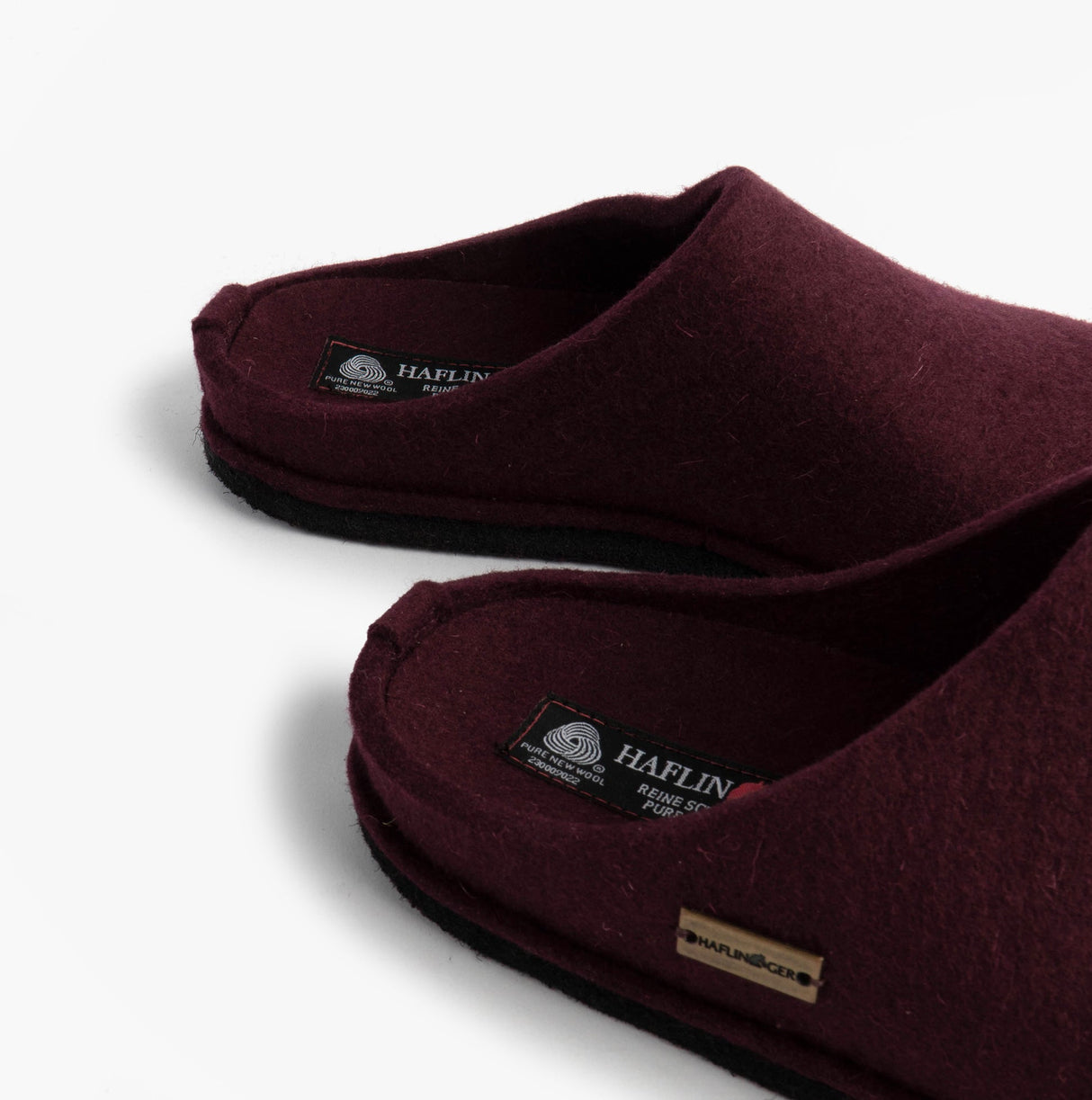 Haflinger SOFT Womens Slippers Bordeaux