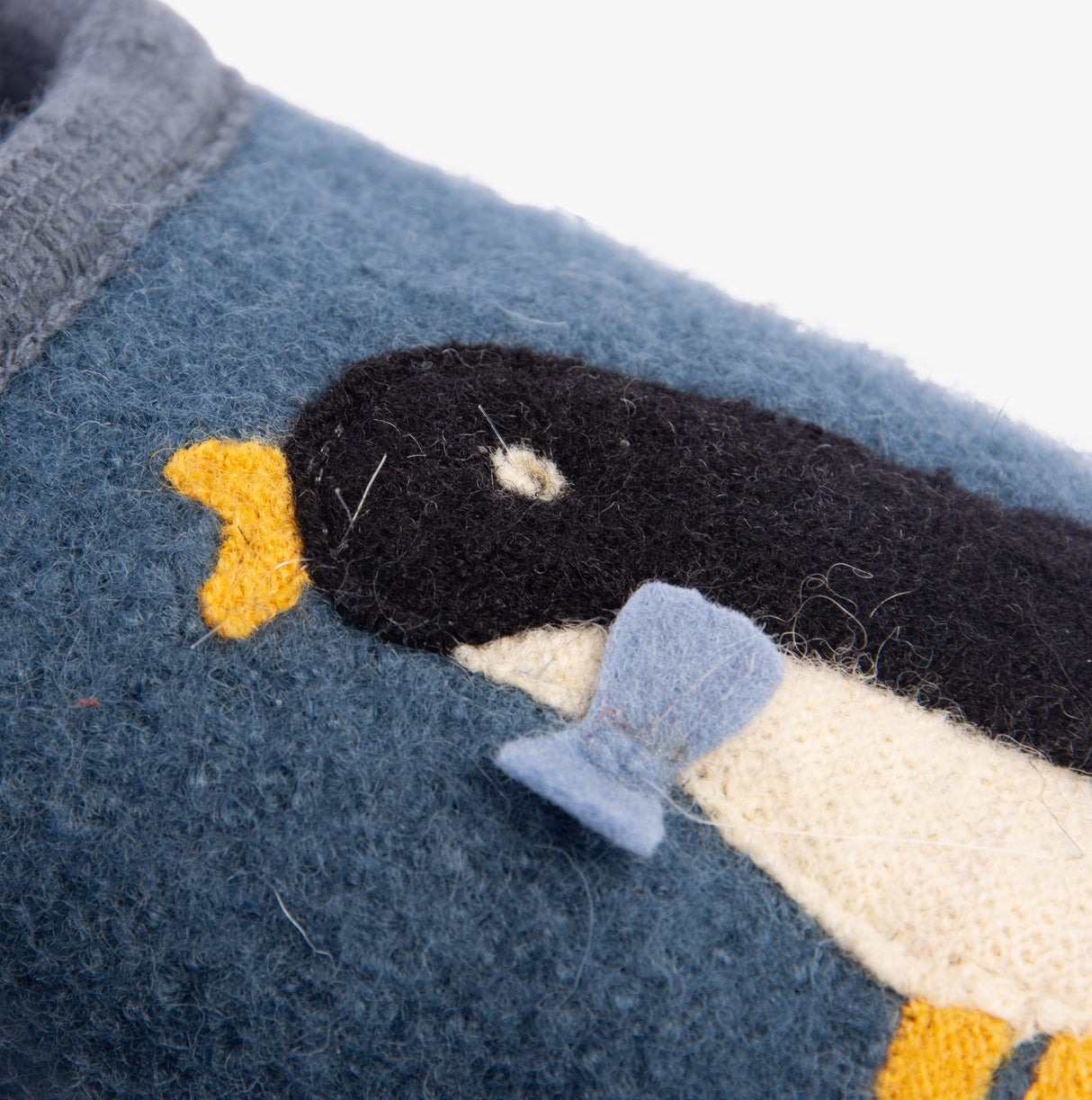 Haflinger PINGU Womens Slippers Powder Blue