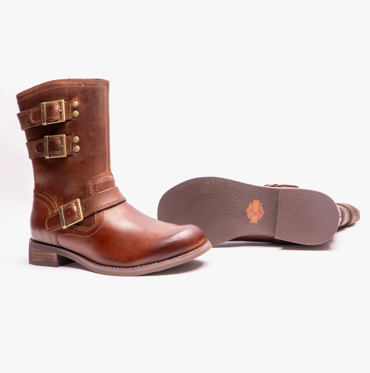 Harley Davidson DORILEE 7 ENGINEER Womens Engineer Boots Wheat