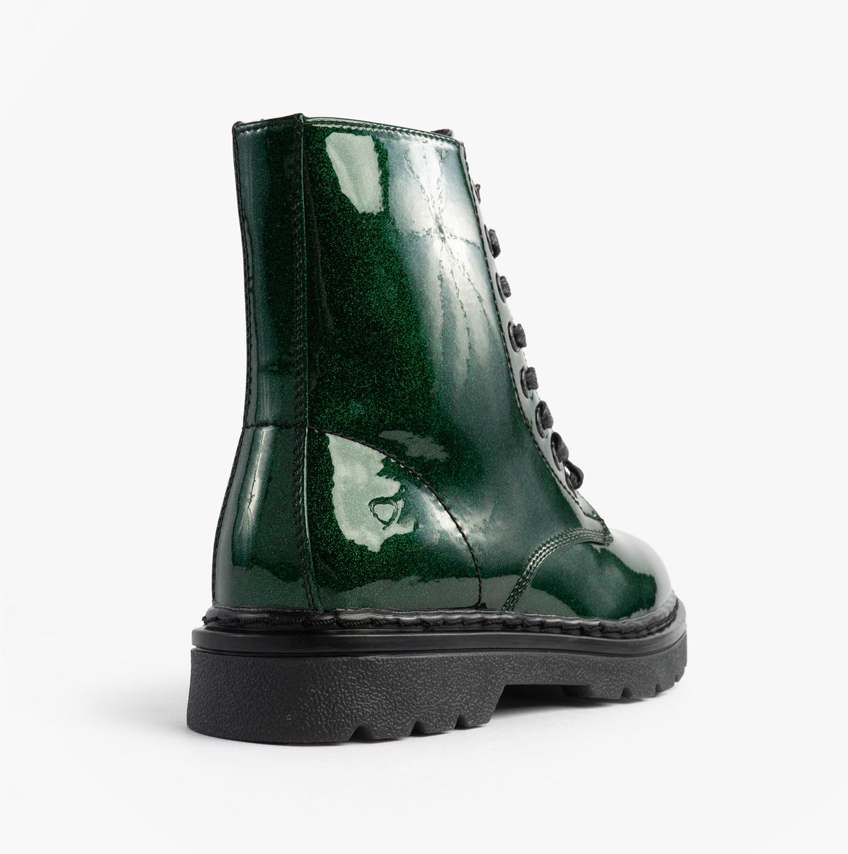 Heavenly Feet JUSTINA2 GLITTER Womens Ankle Boots Emerald Glitter