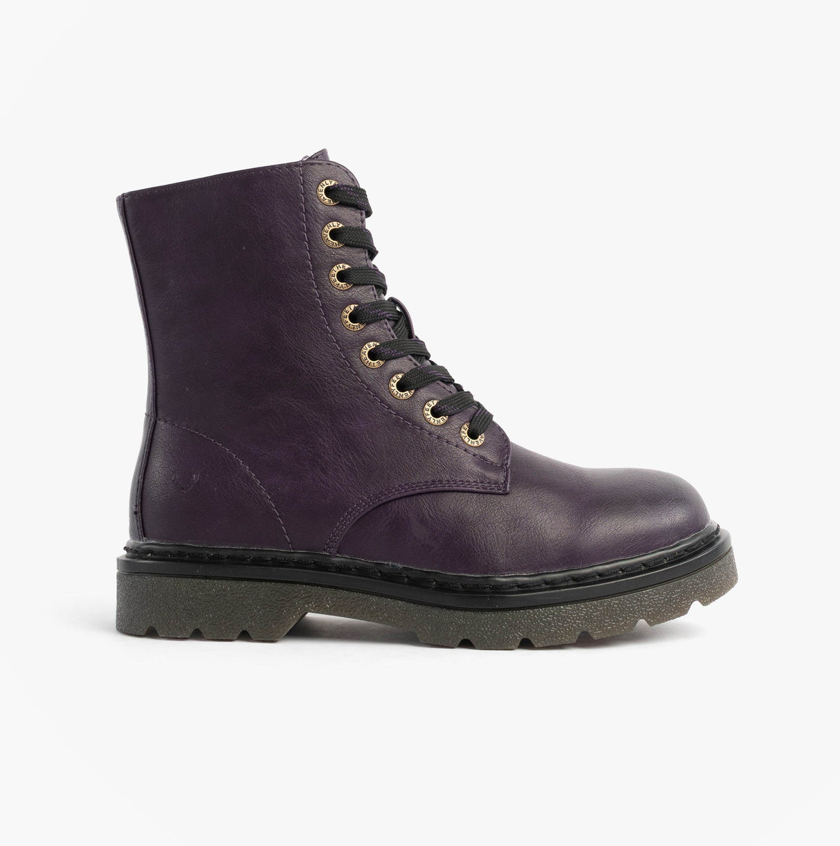 Heavenly Feet JUSTINA2 Womens Ankle Boots Purple