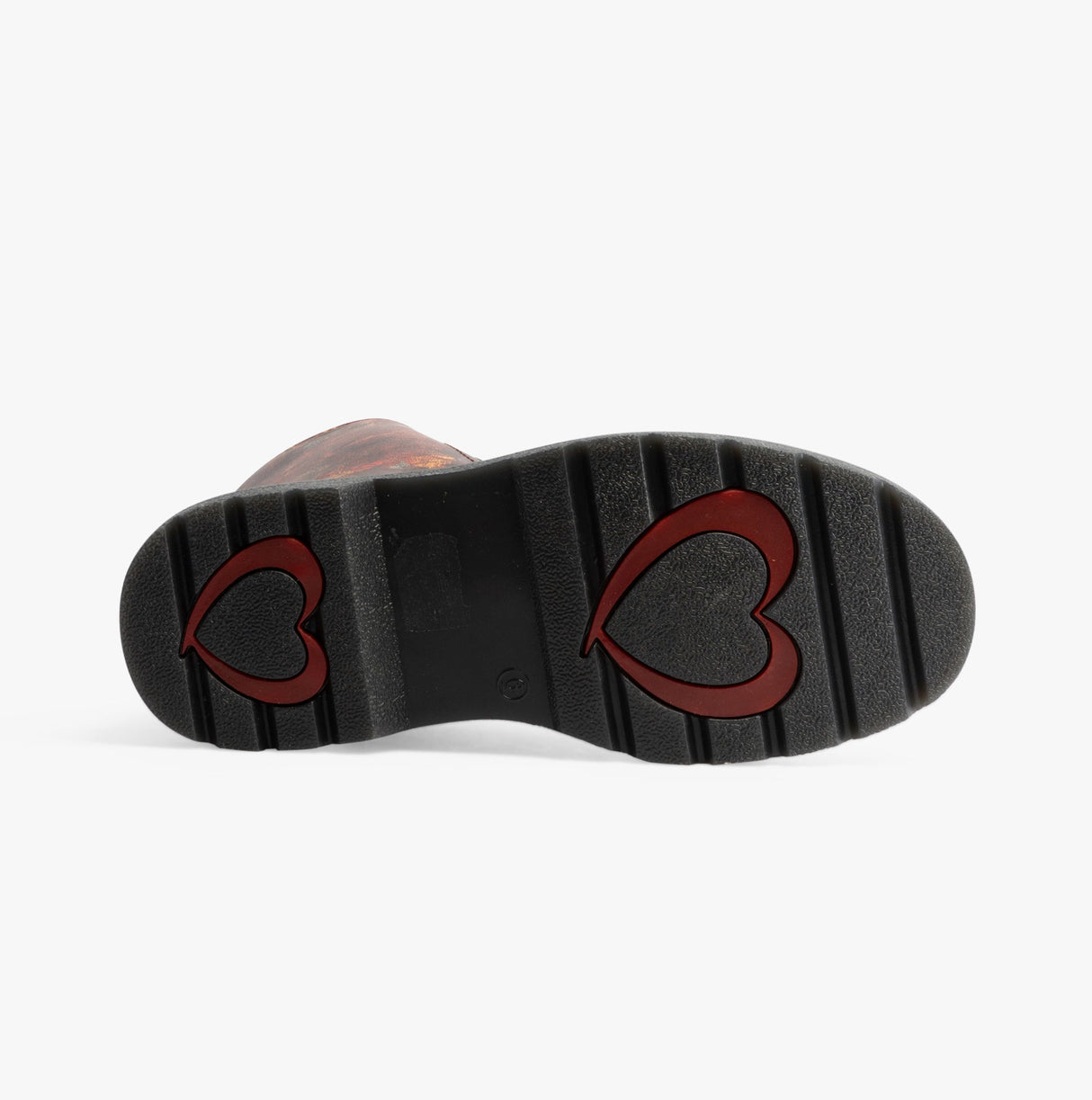 Heavenly Feet JUSTINA2 WOODLAND PRINT Womens Lace Up Boots Bark