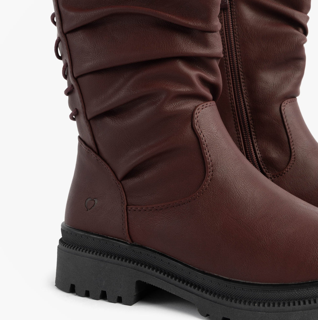 Heavenly Feet GRETEL Womens Boots Burgundy