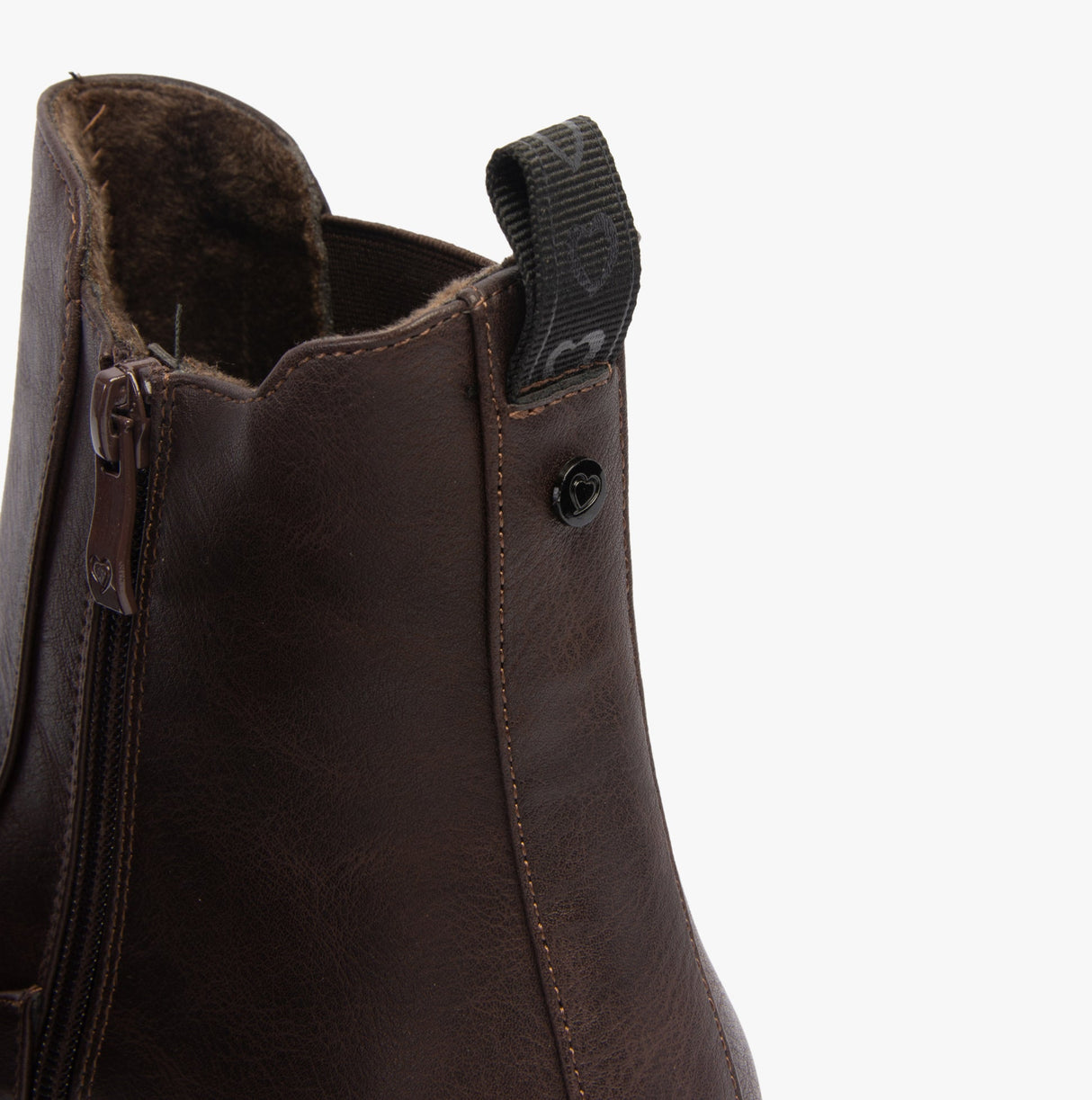 Heavenly Feet REMY Womens Chelsea Boots Chocolate