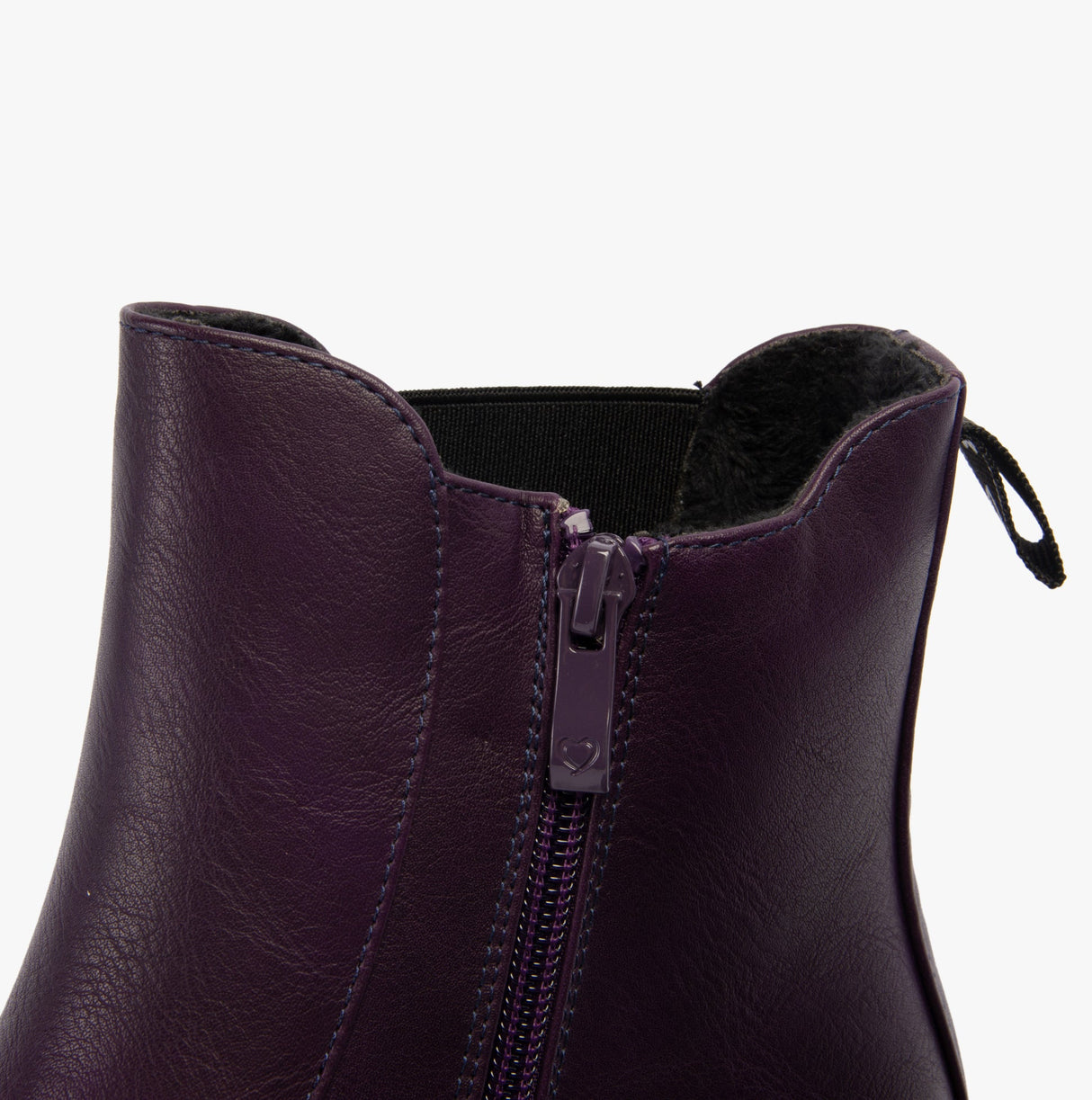 Heavenly Feet REMY Womens Chelsea Boots Purple