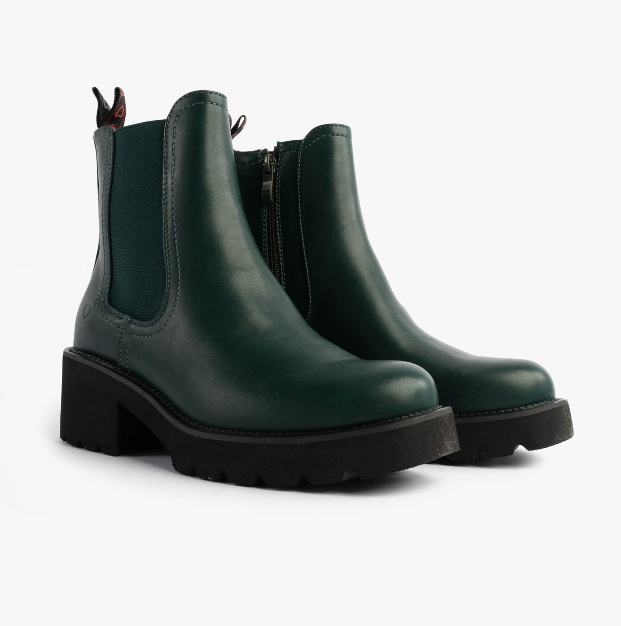 Heavenly Feet HONEYBELLE Womens Chelsea Boots evergreen