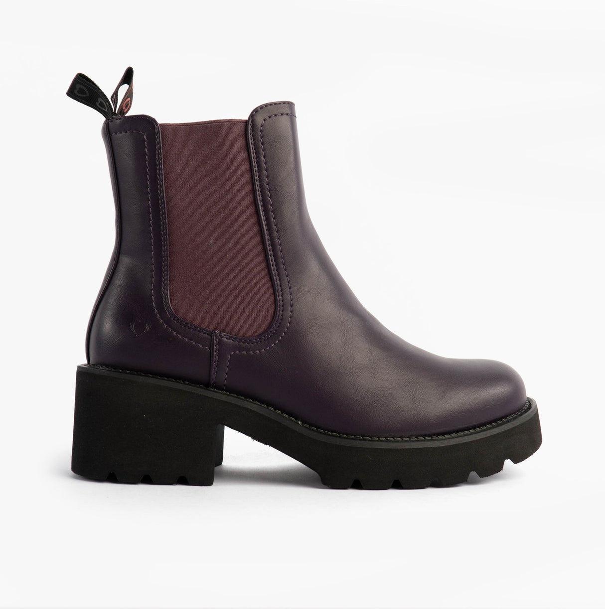 Heavenly Feet HONEYBELLE Womens Chelsea Boots Purple