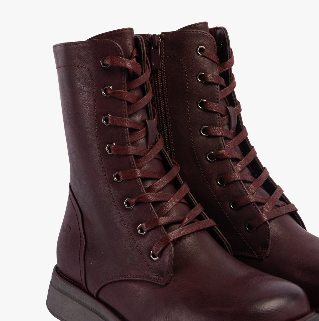 Heavenly Feet MARTINA4 Womens Ankle Boots Burgundy