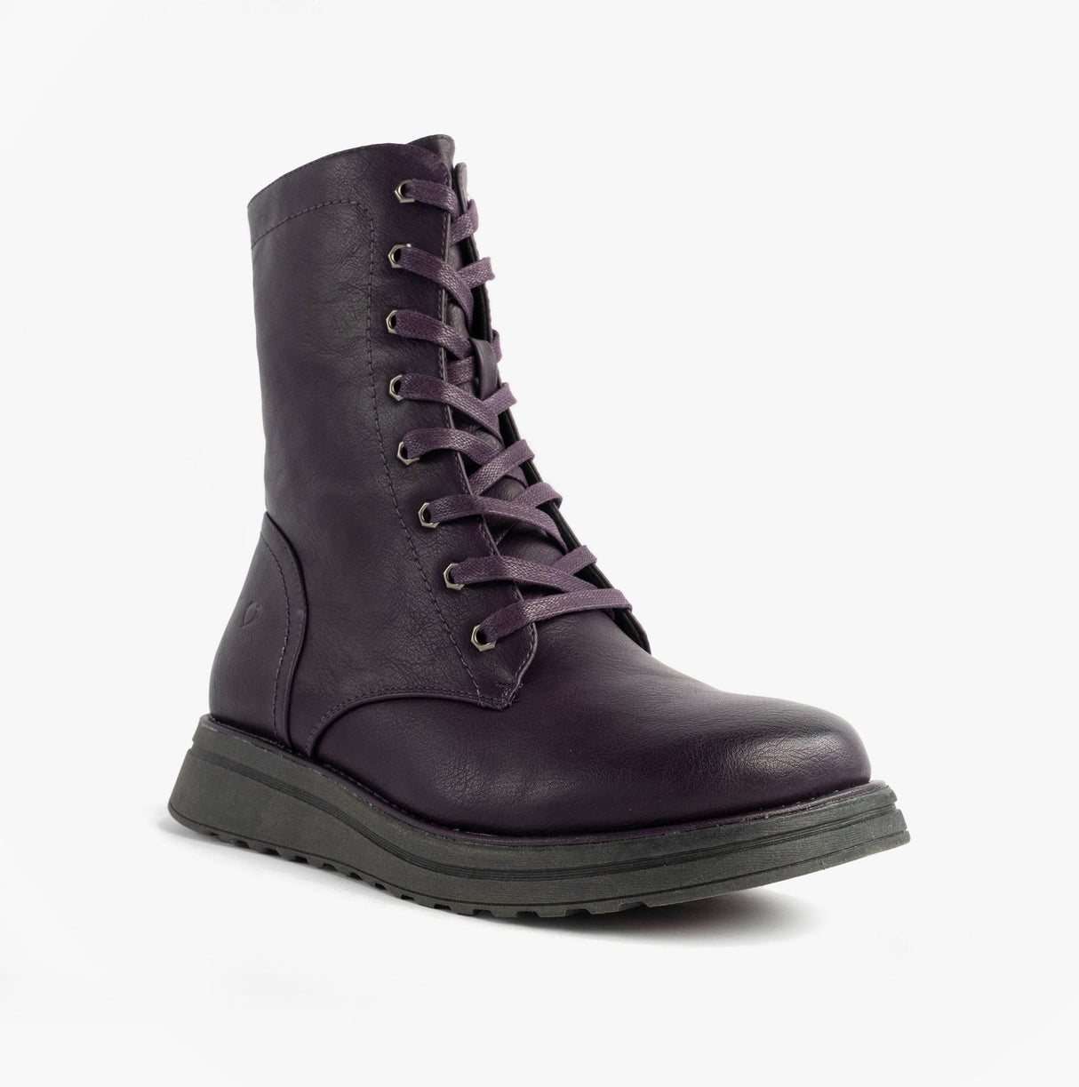 Heavenly Feet MARTINA4 Womens Ankle Boots Purple