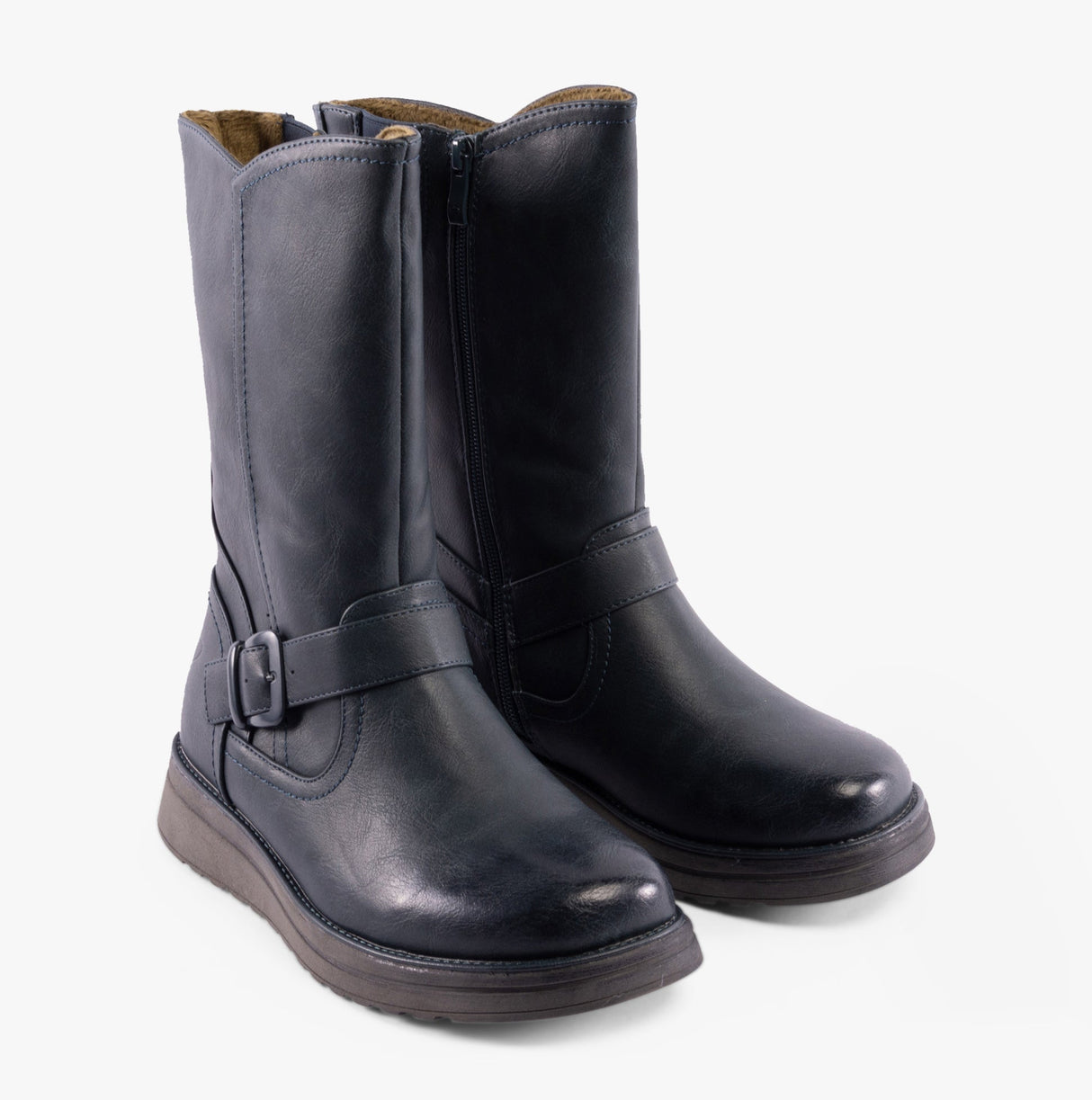 Heavenly Feet BELLA Womens Mid-Calf Boots Ocean