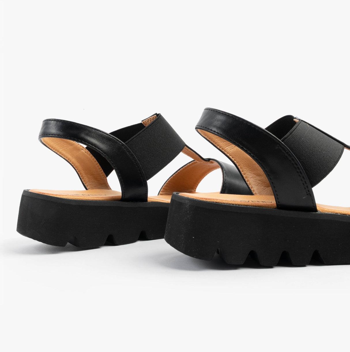 Heavenly Feet RITZ Womens Sandals Black