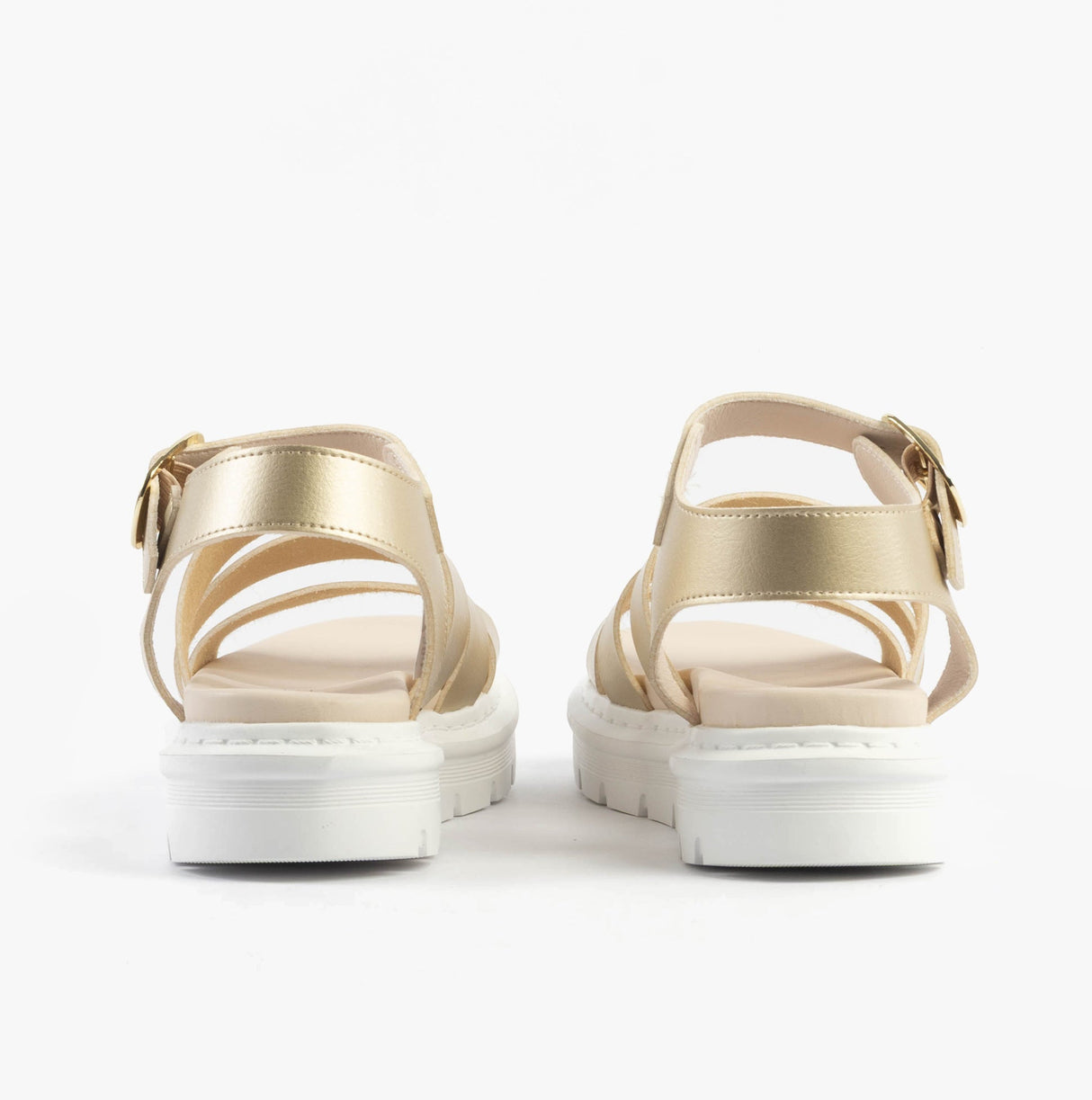 Heavenly Feet SAFFRON Womens Sandals Gold