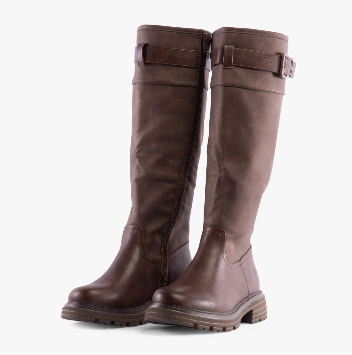 Heavenly Feet BRIANNA Womens Tall Boots Chocolate